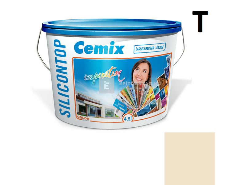 Cemix-LB-Knauf SiliconTop Homlokzatfesték 4351 orange 4,5 l