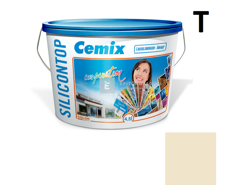 Cemix-LB-Knauf SiliconTop Homlokzatfesték 4361 orange 4,5 l