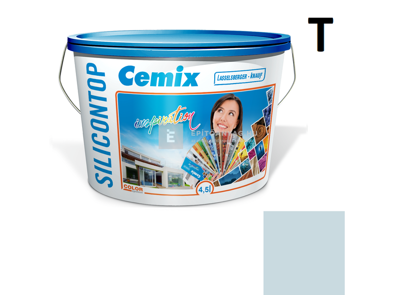 Cemix-LB-Knauf SiliconTop Homlokzatfesték 4711 blue 4,5 l