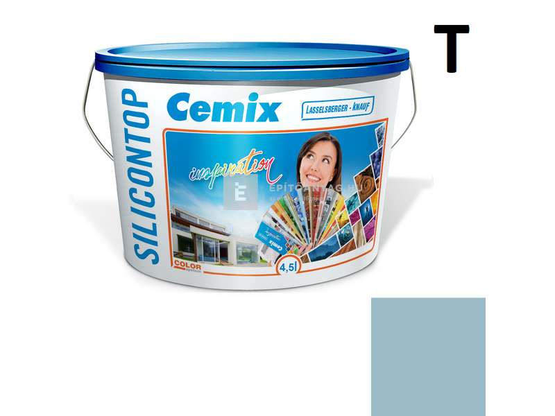 Cemix-LB-Knauf SiliconTop Homlokzatfesték 4717 blue 4,5 l
