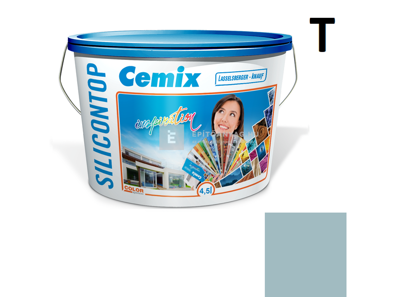 Cemix-LB-Knauf SiliconTop Homlokzatfesték 4727 blue 4,5 l