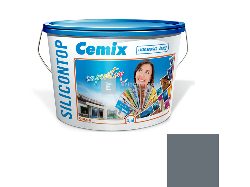Cemix-LB-Knauf SiliconTop Homlokzatfesték 4769 blue 4,5 l