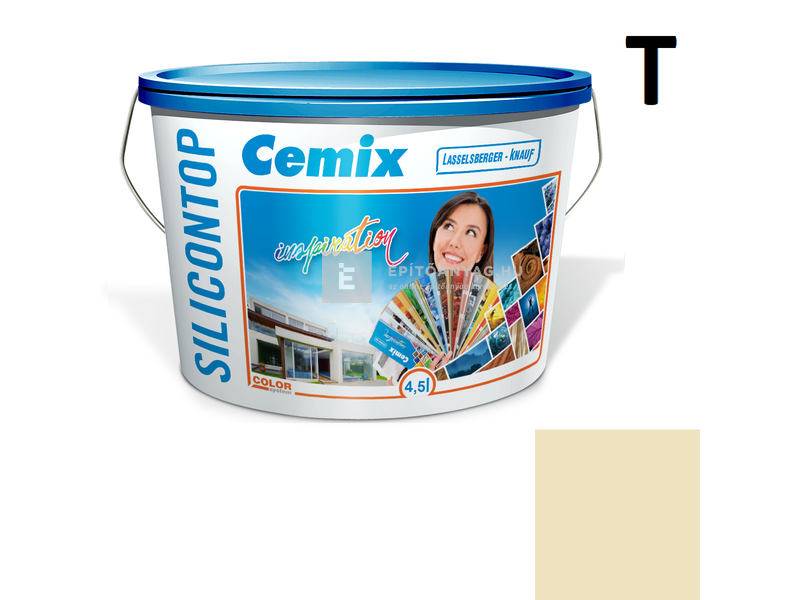 Cemix-LB-Knauf SiliconTop Homlokzatfesték 4951 brown 4,5 l