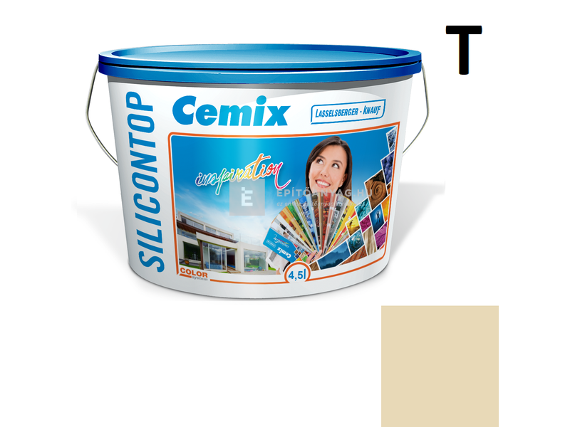 Cemix-LB-Knauf SiliconTop Homlokzatfesték 4953 brown 4,5 l