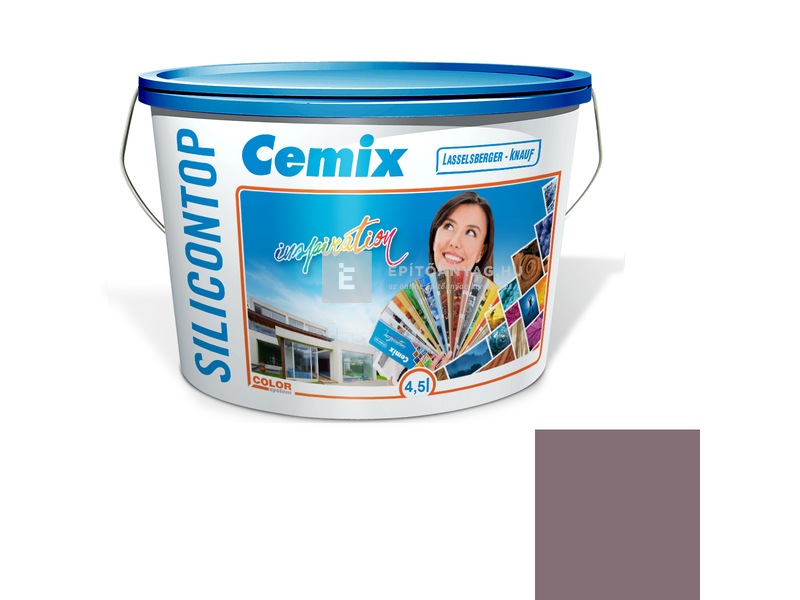 Cemix-LB-Knauf SiliconTop Homlokzatfesték 5189 rusty 4,5 l