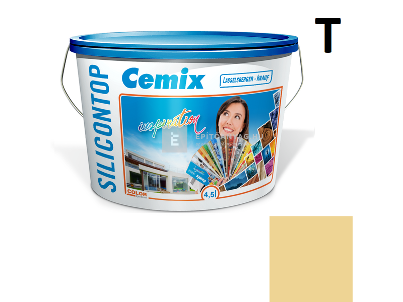 Cemix-LB-Knauf SiliconTop Homlokzatfesték 6123 intense 4,5 l