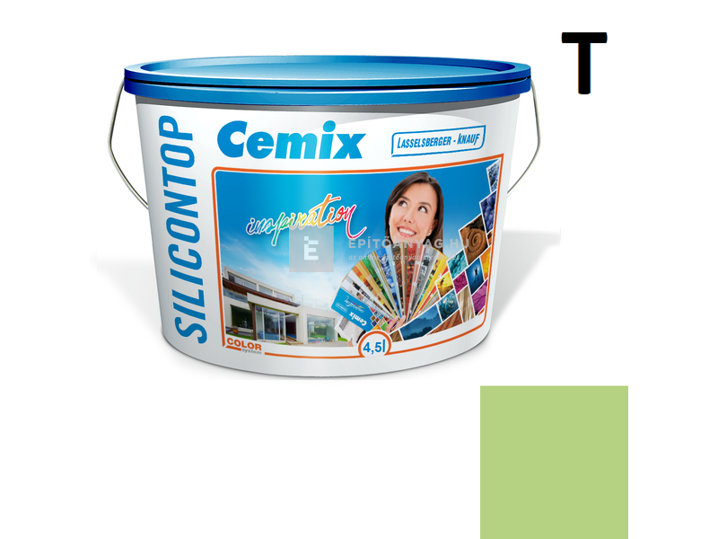 Cemix-LB-Knauf SiliconTop Homlokzatfesték 6529 intense 4,5 l