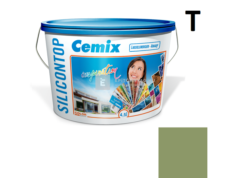 Cemix-LB-Knauf SiliconTop Homlokzatfesték 6547 intense 4,5 l