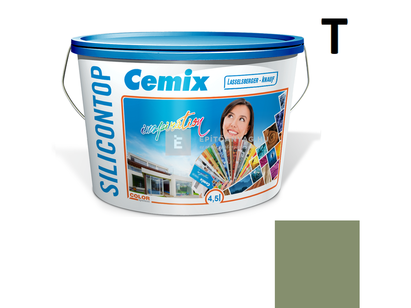 Cemix-LB-Knauf SiliconTop Homlokzatfesték 6557 intense 4,5 l