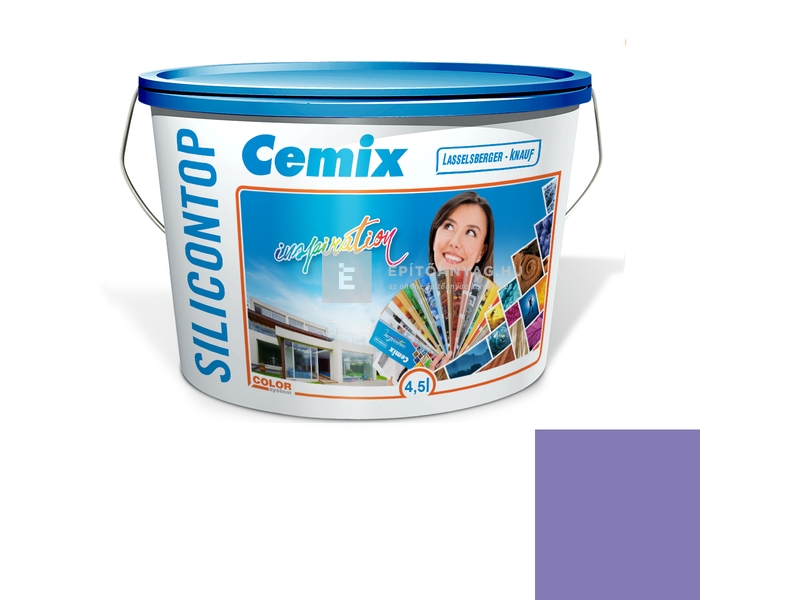 Cemix-LB-Knauf SiliconTop Homlokzatfesték 6719 intense 4,5 l