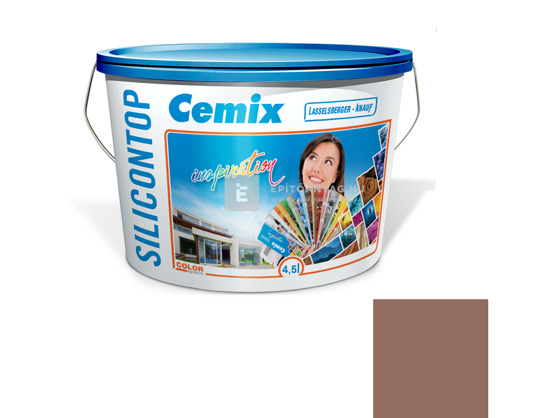 Cemix-LB-Knauf SiliconTop Homlokzatfesték 6939 intense 4,5 l