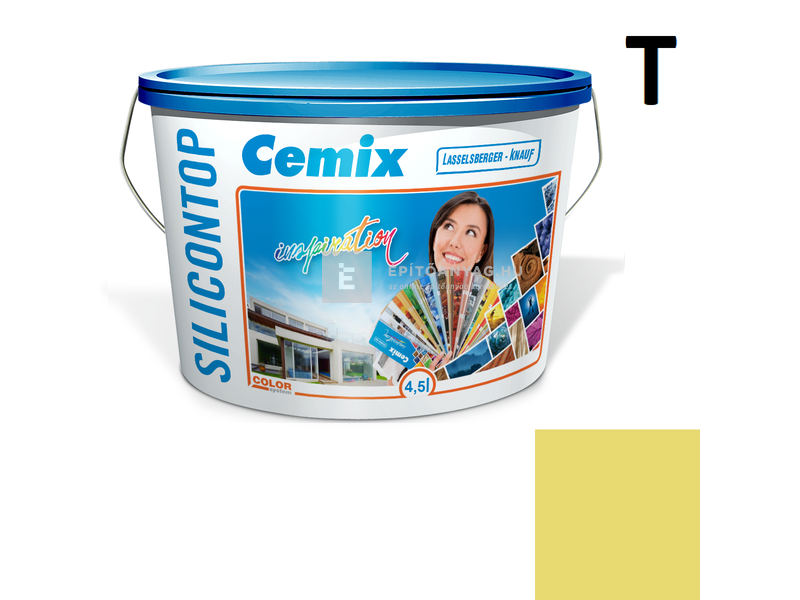 Cemix-LB-Knauf SiliconTop Homlokzatfesték 6117 intense 4,5 l