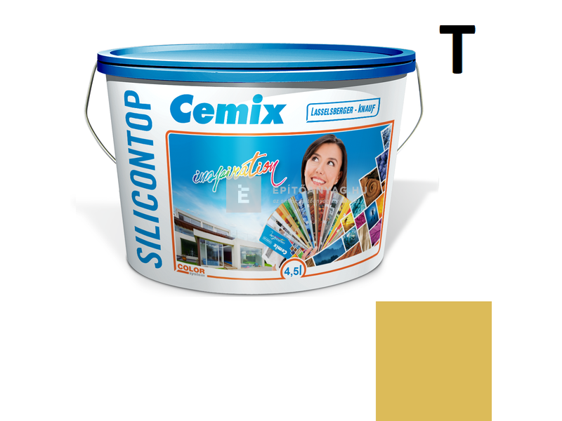 Cemix-LB-Knauf SiliconTop Homlokzatfesték 6137 intense 4,5 l