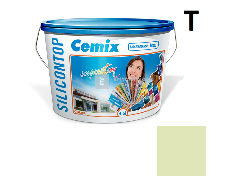 Cemix-LB-Knauf SiliconTop Homlokzatfesték 6515 intense 4,5 l
