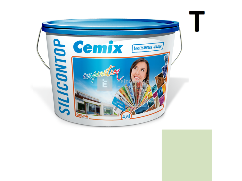 Cemix-LB-Knauf SiliconTop Homlokzatfesték 6523 intense 4,5 l
