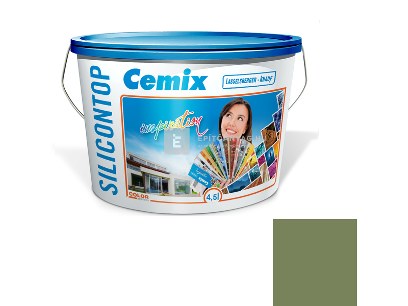 Cemix-LB-Knauf SiliconTop Homlokzatfesték 6549 intense 4,5 l