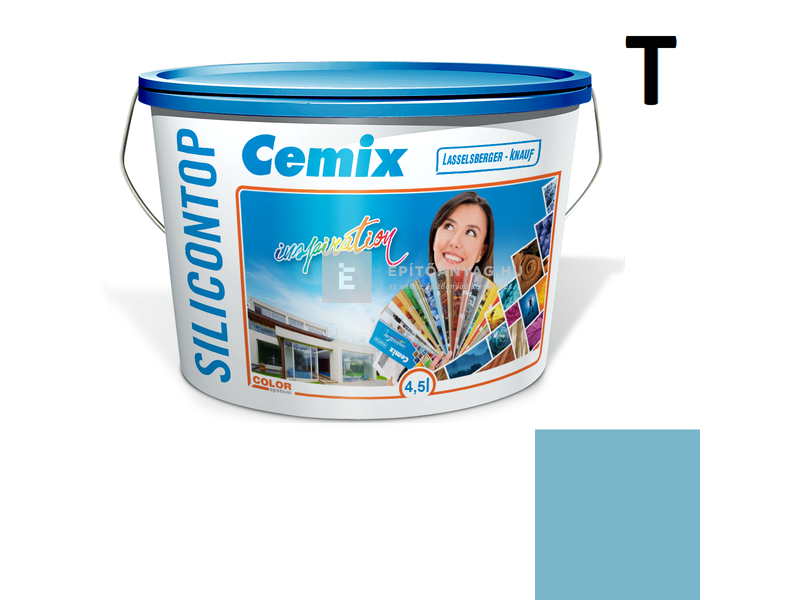 Cemix-LB-Knauf SiliconTop Homlokzatfesték 6737 intense 4,5 l