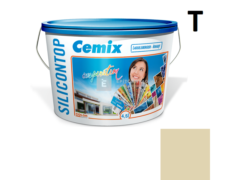Cemix-LB-Knauf SiliconTop Homlokzatfesték 6913 intense 4,5 l