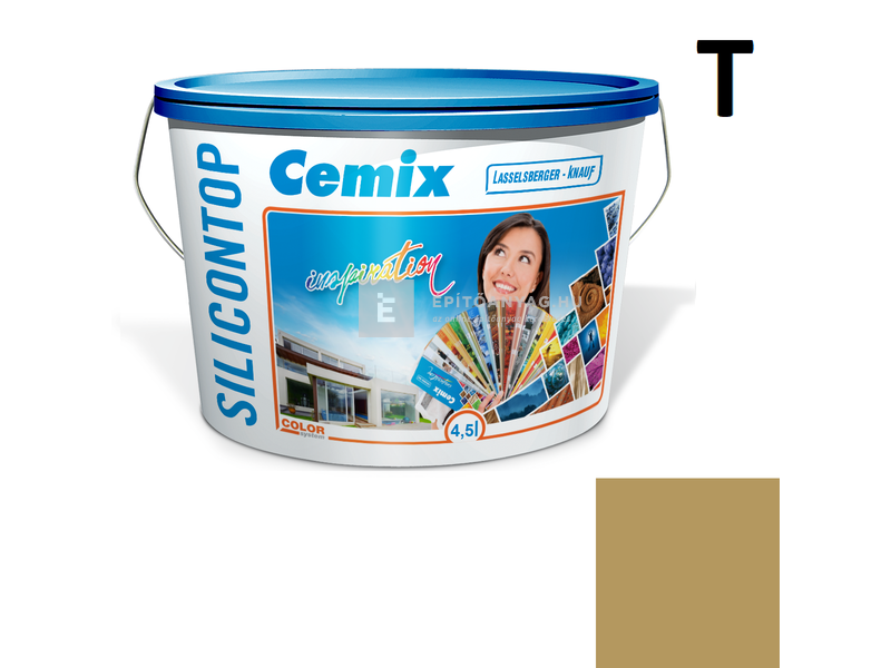 Cemix-LB-Knauf SiliconTop Homlokzatfesték 6917 intense 4,5 l