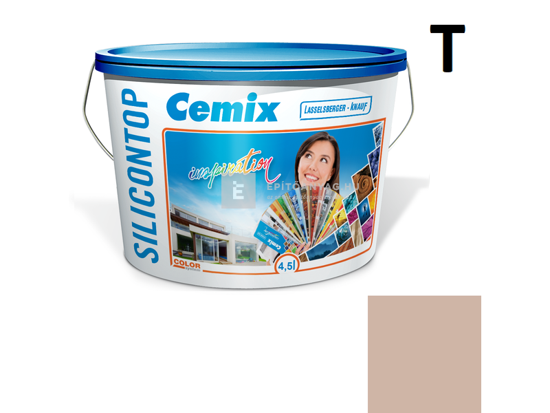 Cemix-LB-Knauf SiliconTop Homlokzatfesték 6933 intense 4,5 l