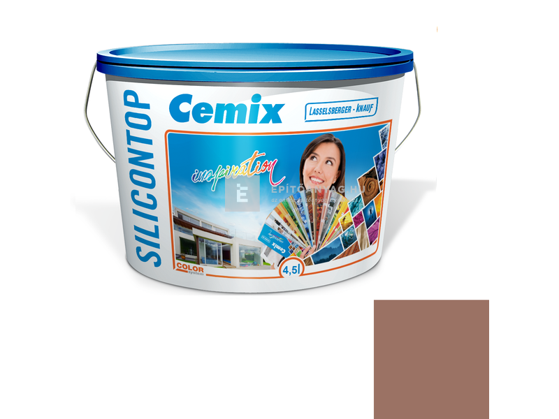 Cemix-LB-Knauf SiliconTop Homlokzatfesték 6937 intense 4,5 l