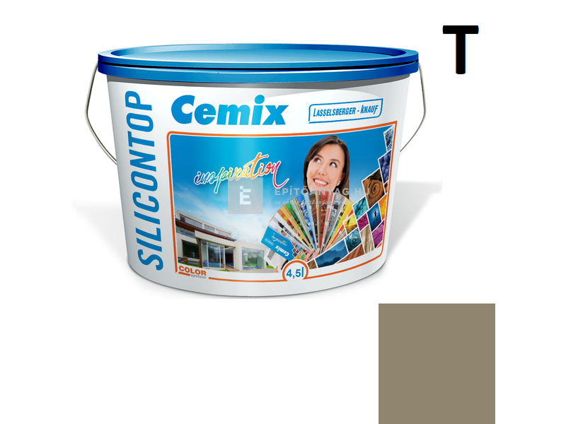 Cemix-LB-Knauf SiliconTop Homlokzatfesték 6947 intense 4,5 l