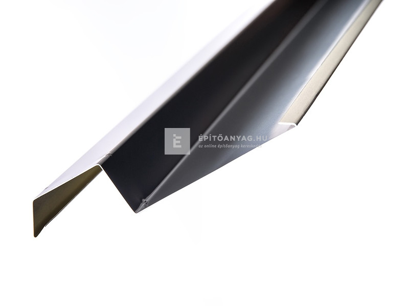 Oromszegély alumínium, antracit RAL 7016, 20x200 cm