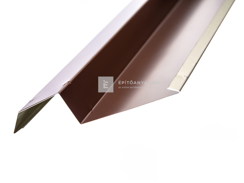 Oromszegély alumínium, barna RAL 8011, 20x200 cm