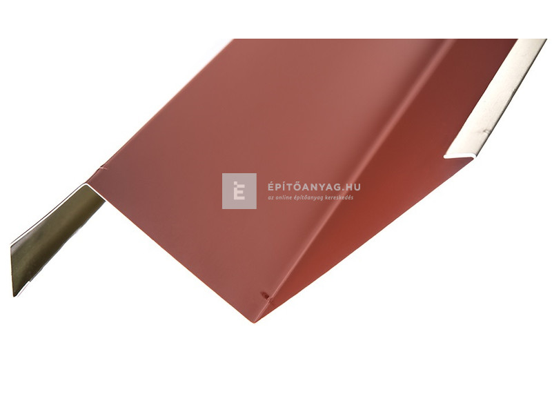 Oromszegély alumínium, téglavörös RAL 3016, 25x200 cm