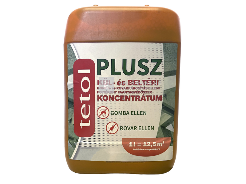 Kemikál Tetol Plusz faanyagvédő szer zöld 5 l