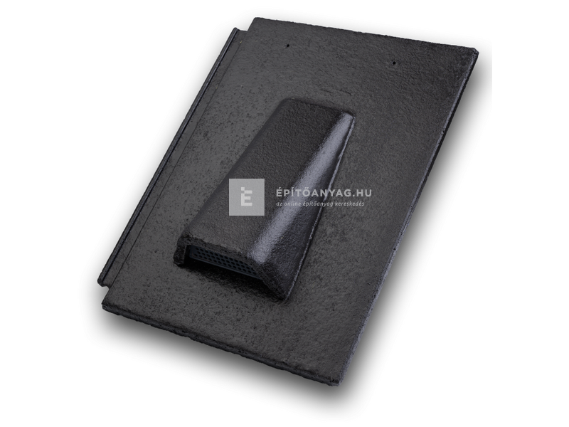 Leier Granite Lux szellőzőcserép fekete