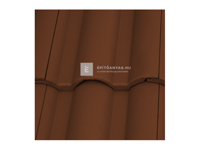 újHÁZ Leier Toscana Lux Matt beton szellőzőcserép, barna