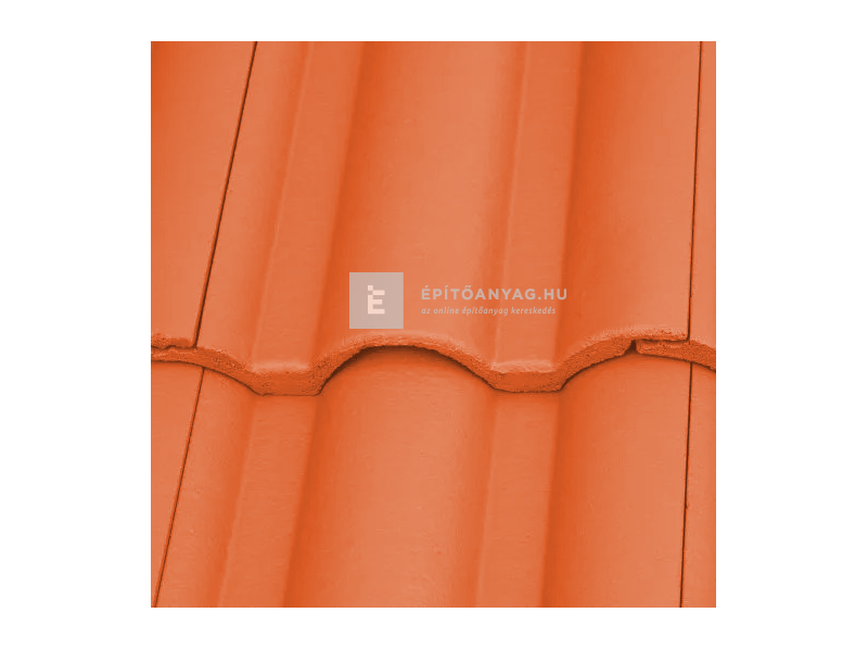 újHÁZ Leier Toscana Lux Matt beton szellőzőcserép, téglavörös