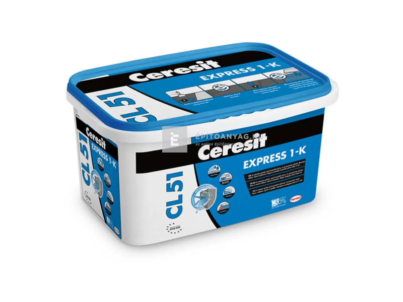 Henkel Ceresit CL 51 egykomponensű, kenhető szigetelőfólia 5 kg