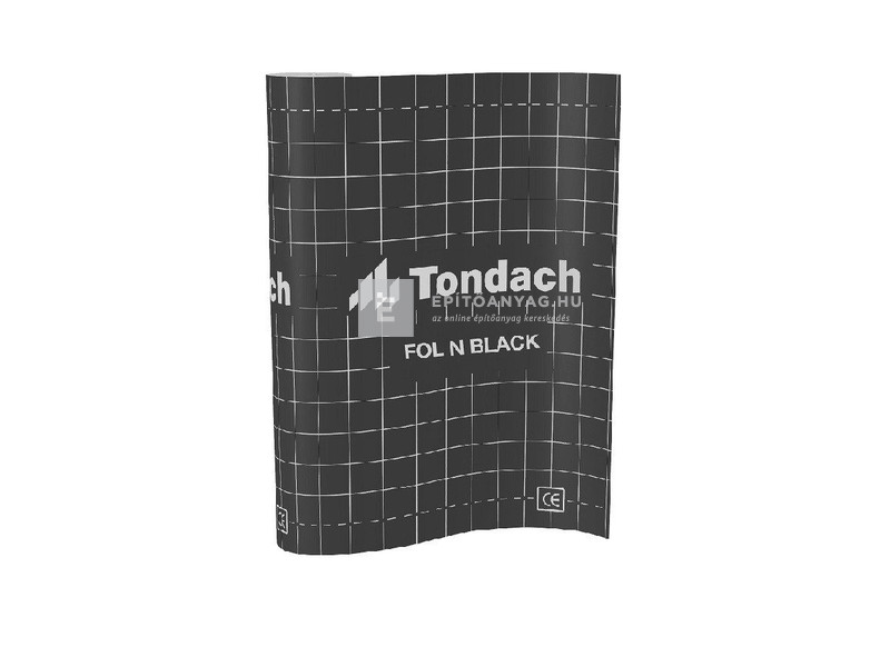 Tondach Tuning FOL N Black páraáteresztő alátétfólia 120 g, 75 m2