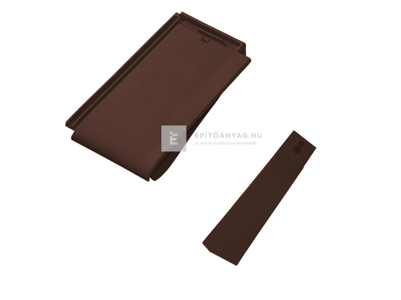 Tondach Renoton 15 szegőcserép szett bal Natur téglavörös