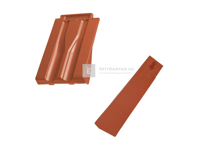 Tondach Renoton 15 szegőcserép szett jobb Natur téglavörös
