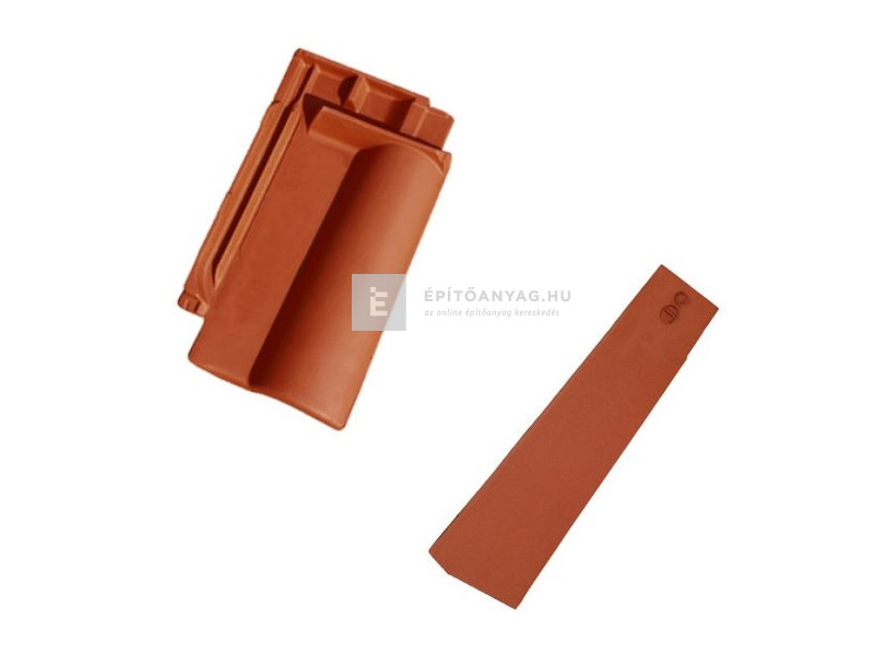 Tondach Veneton 14 szegőzáró cserép jobb Natur téglavörös