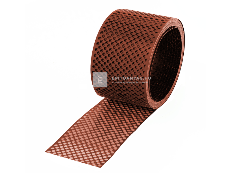 Terrán szellőzőszalag alumínium, barna 10 m