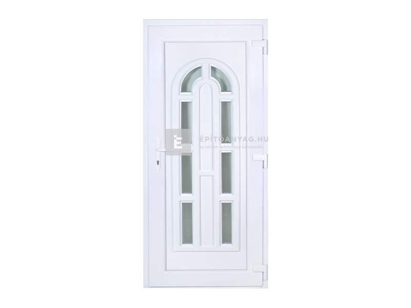 Delta W5K NYL Boszporusz műanyag bejárati ajtó jobb 8 üveges 100x210 cm