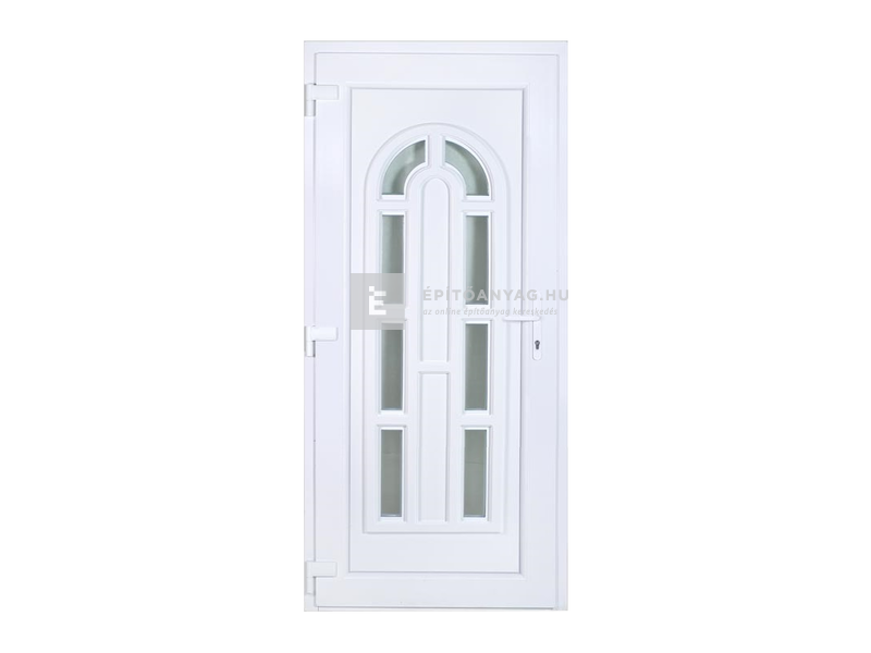 Delta W5K NYL Boszporusz műanyag bejárati ajtó bal 8 üveges 100x210 cm