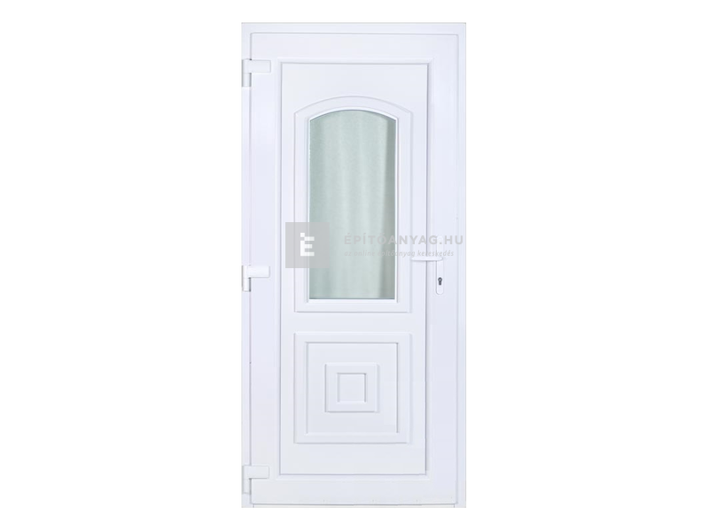 Delta W5K NYL Odera nagy üveges műanyag bejárati ajtó bal 100x210 cm