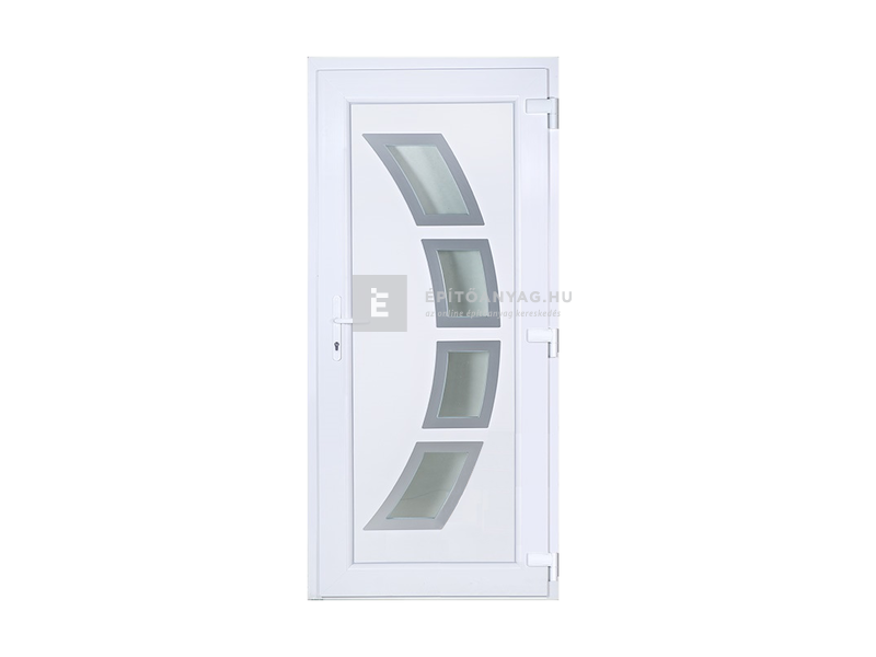 Delta NYL W5K Szeben műanyag bejárati ajtó alurátétes jobb 100x210 cm