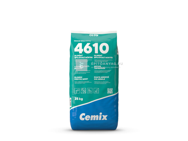 Cemix 4610 Agyag Tapadóhíd (4610) 25 kg