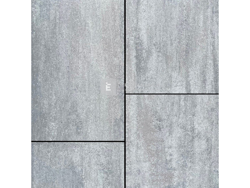 Semmelrock Citytop Grande Kombi térkő taupe-melír 6 cm