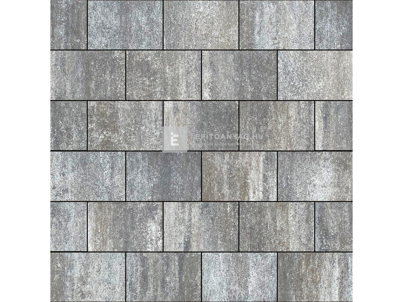Semmelrock Citytop Smart Térkő grafit-terra 20x13,3 cm 5 cm