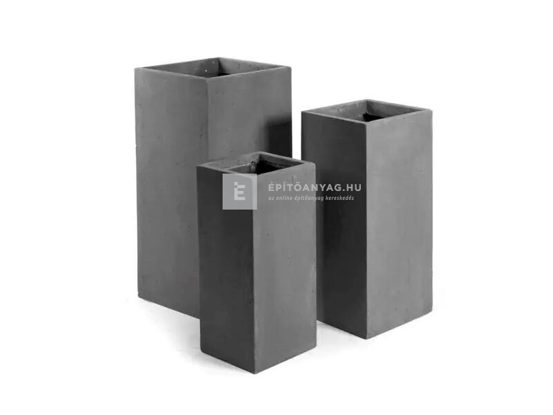 Tri-CAN Agree oszlop kaspó szett, ólom