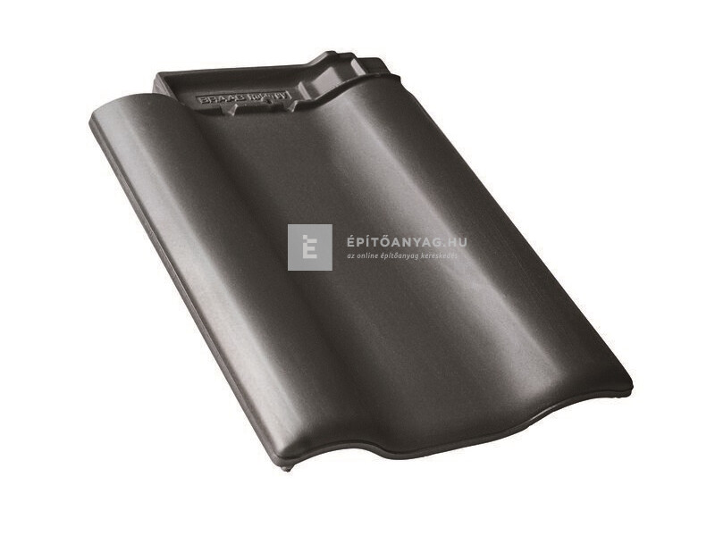 Bramac Rubin 9V szegélycserép bal, bazaltszürke