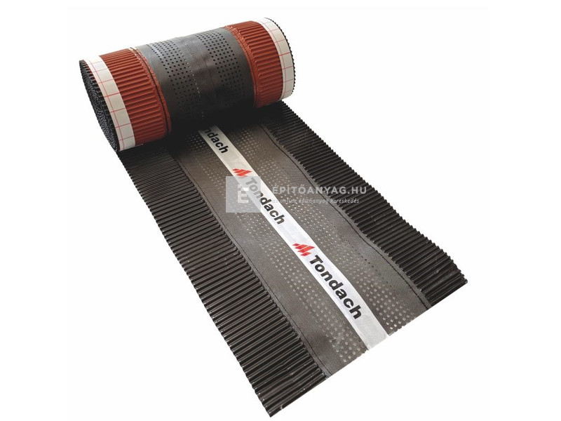 Tondach Alutex Comfort gerincszellőző szalag 280/320 mm x 5 m, fekete