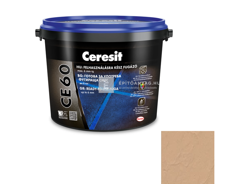 Henkel Ceresit CE 60 felhasználásra kész fugázó karamell 2 kg